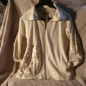 Medium priest zip cardigan